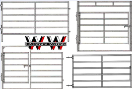 WW Manufacturing Chaparral Panels for Horses 