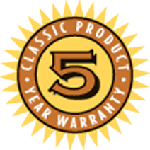 Powder River 5 Year Warranty Logo