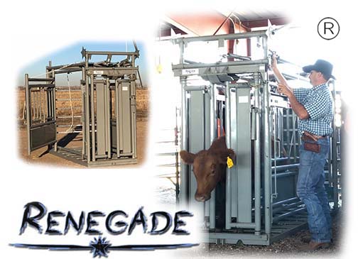 Renegade Manual Cattle Chutes