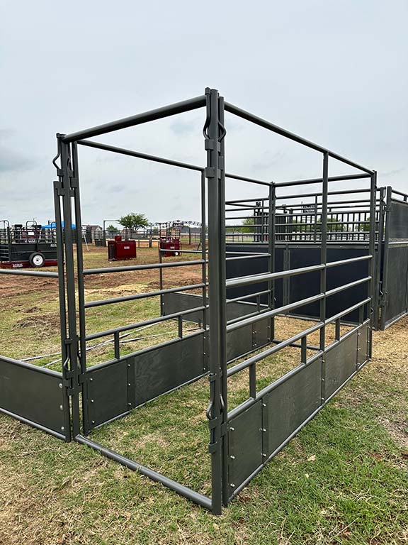 Houston Style Cattle Tie Panels made by WW
