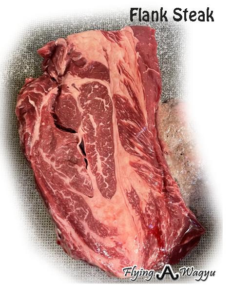 Pictures of Meat from "Vince's" F1 Calves - Flank Steak