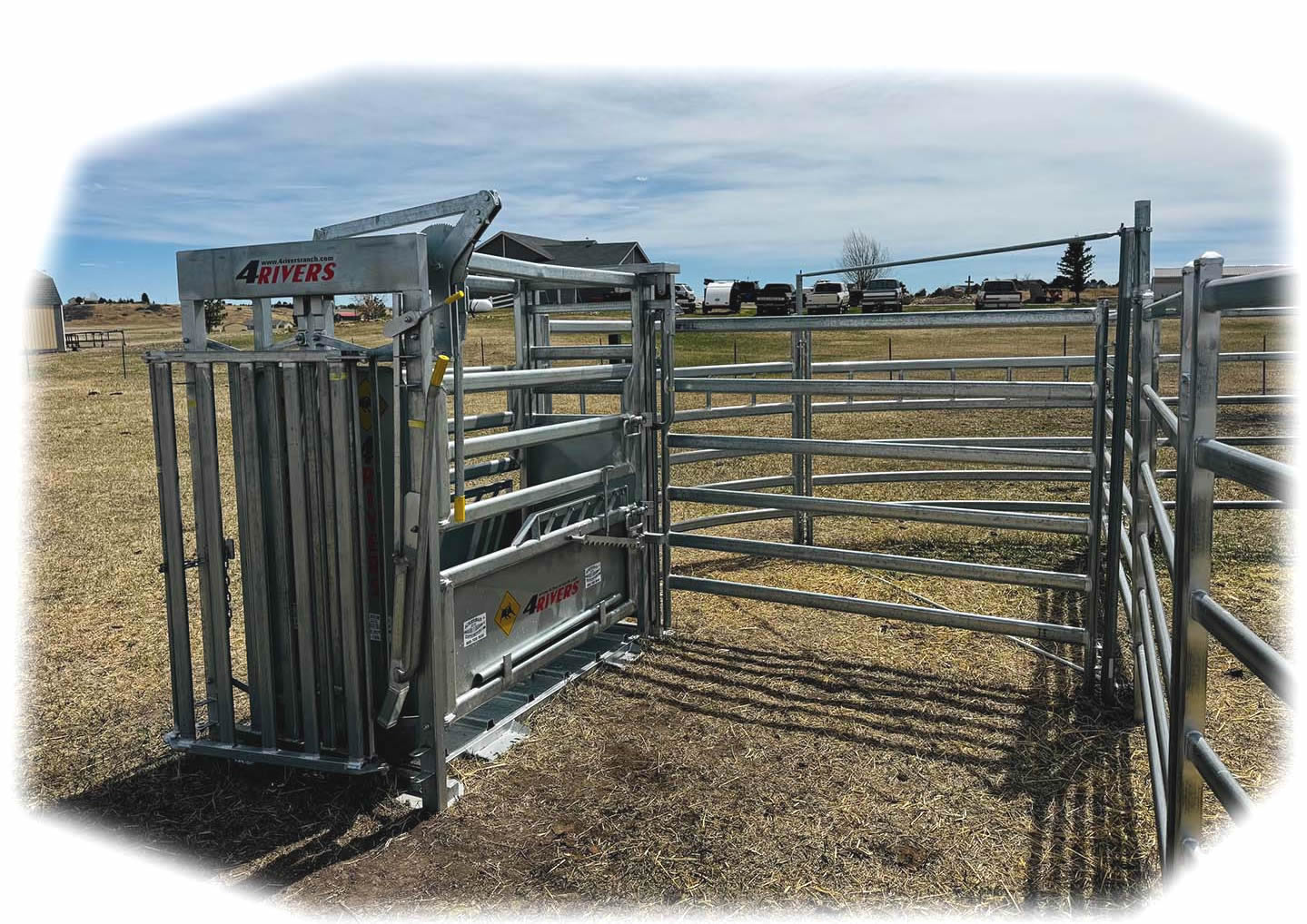 4 Rivers R 15 Package with 4 Horn Chute with Baulk Gate