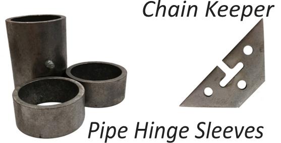 Cable and Fencing Supplies Cable Chain Keeper Pipe Hinge Sleeves