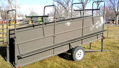 Titan West Inc. Portable Loading Chute For Cattle