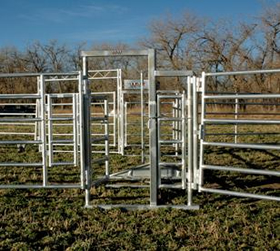 WW Express Portable Cattle Corral