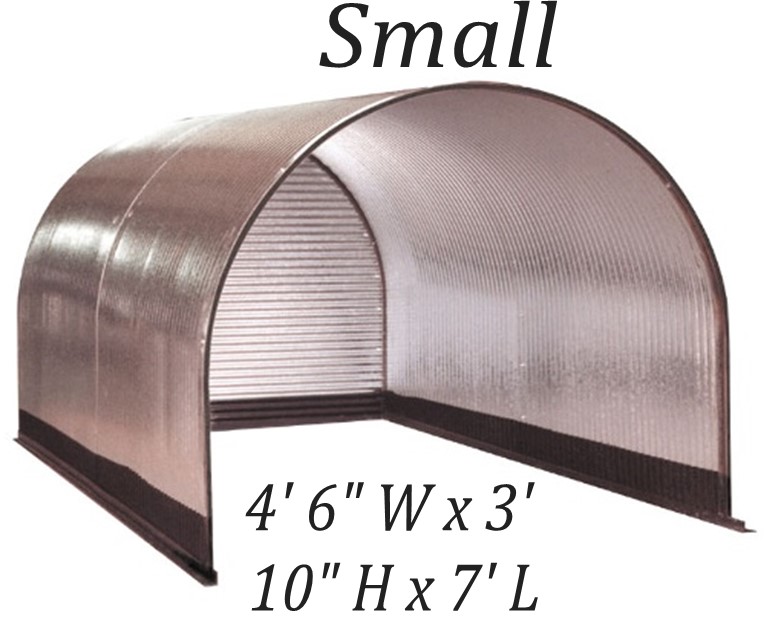 Port-A-Hut Small Shelter works well for feeder pigs, goats, sheep, calves, chickens, other small livestock. 