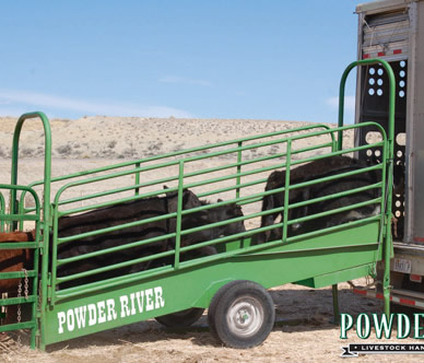 Powder River Value Chute Trailer