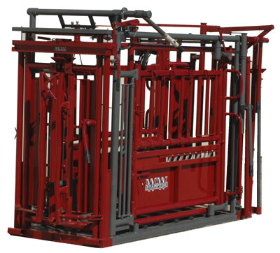 Manual Stampede Steel Cattle Chute by WW Manufacturing