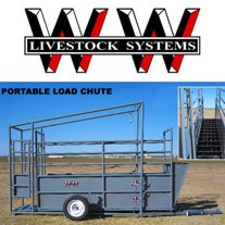 Portable Cattle Loading Chute by Titan West Inc.